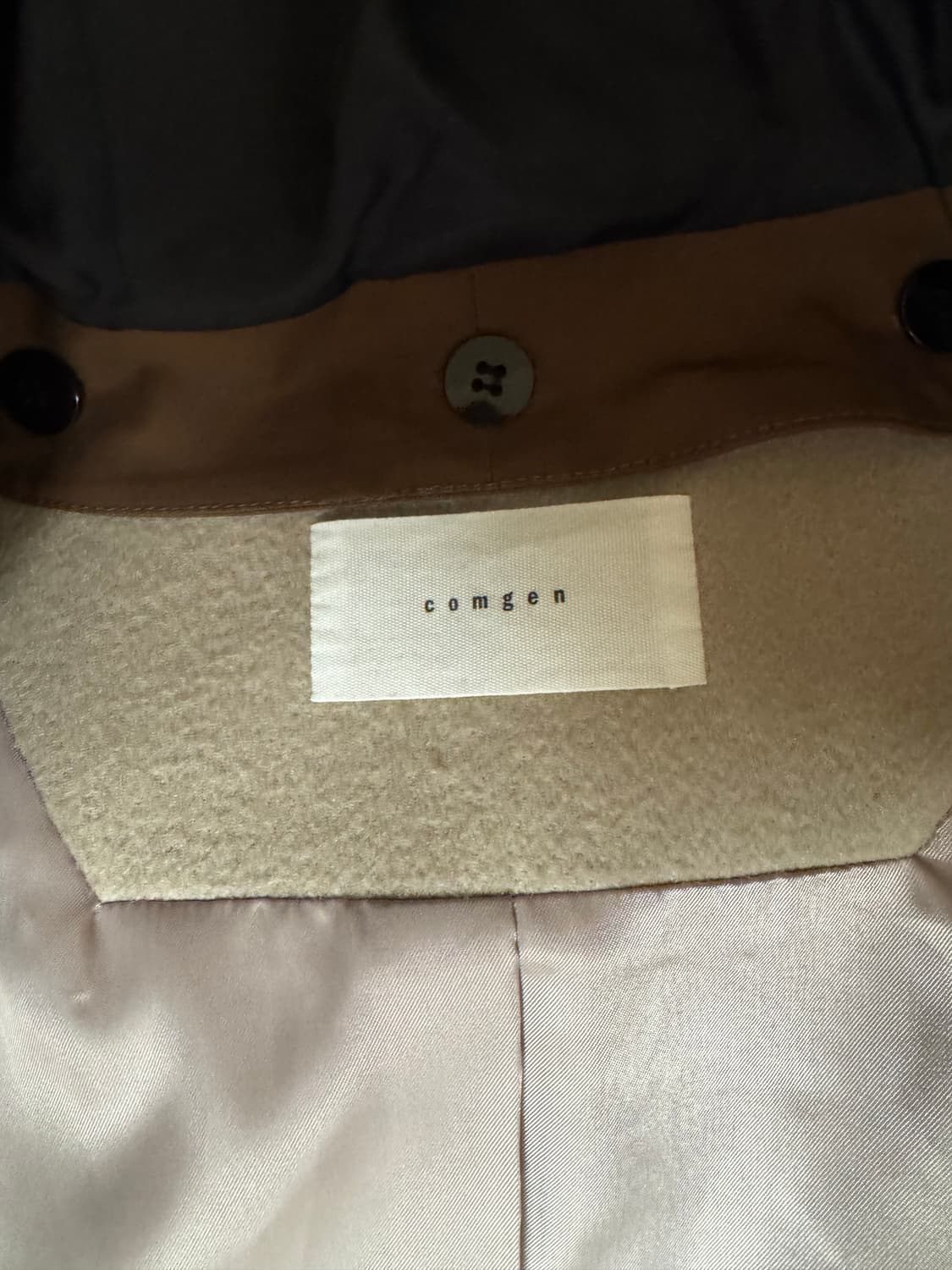 comgen 남성 울코트 상품이미지3