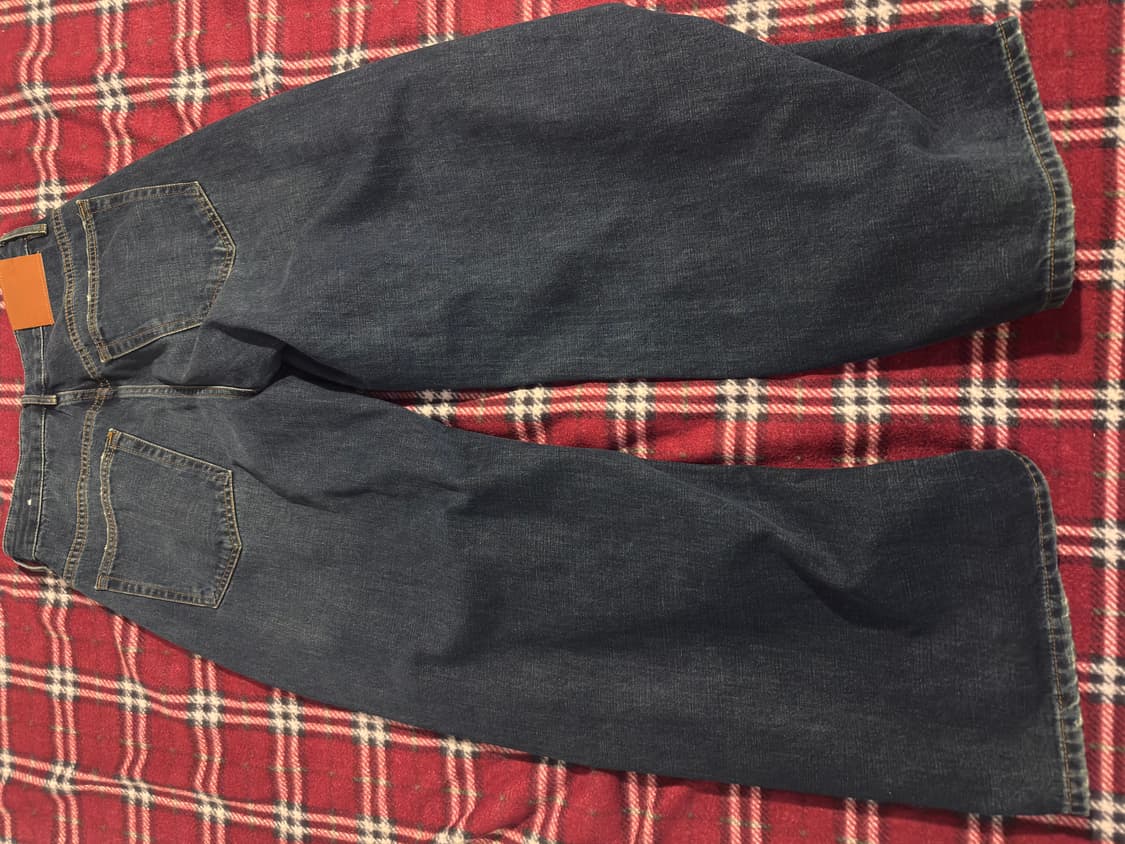 자라 버튼플라이 벌룬핏 데님 상품이미지3