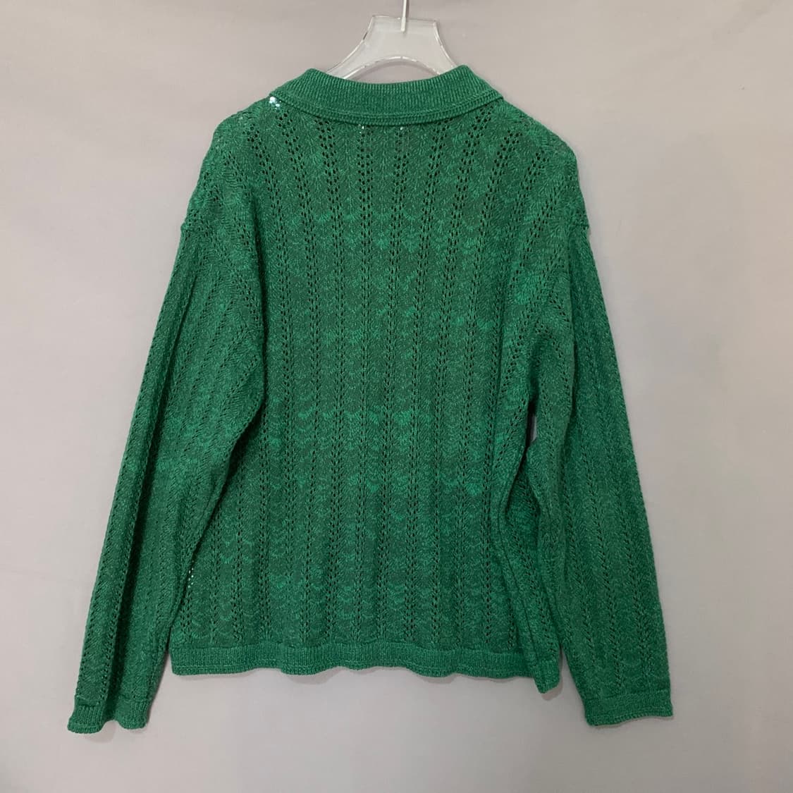 S 비슬로우 스탠다드 크로셰 니트 셔츠 가디건 상품이미지3