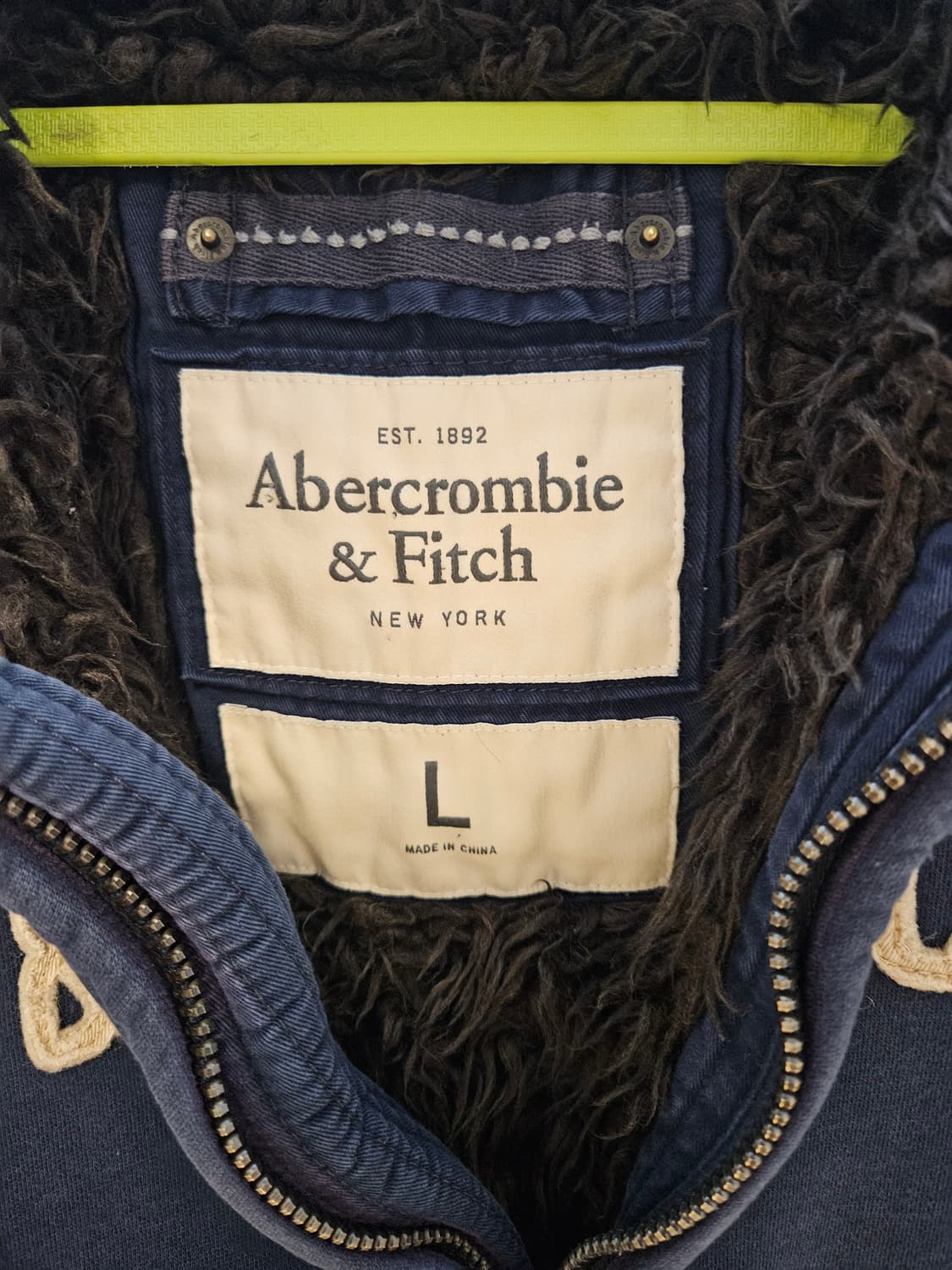 (L)아베크롬비 울프죠 후드집업 상품이미지2