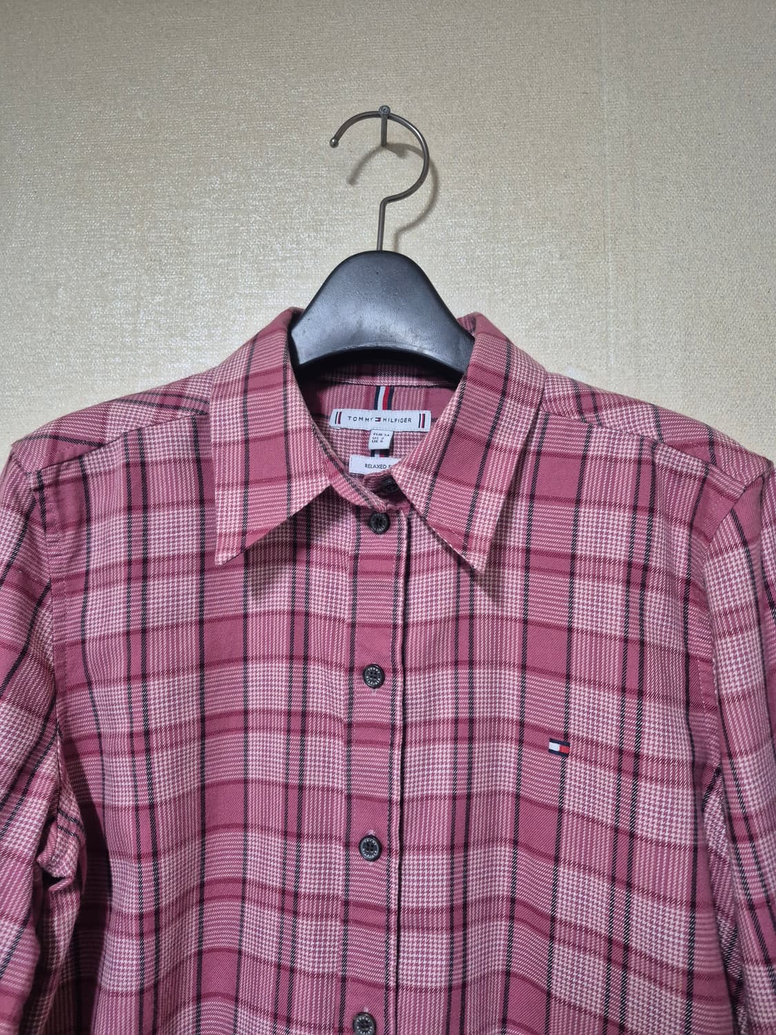 한섬 타미힐피거 플란넬 체크셔츠 상품이미지2