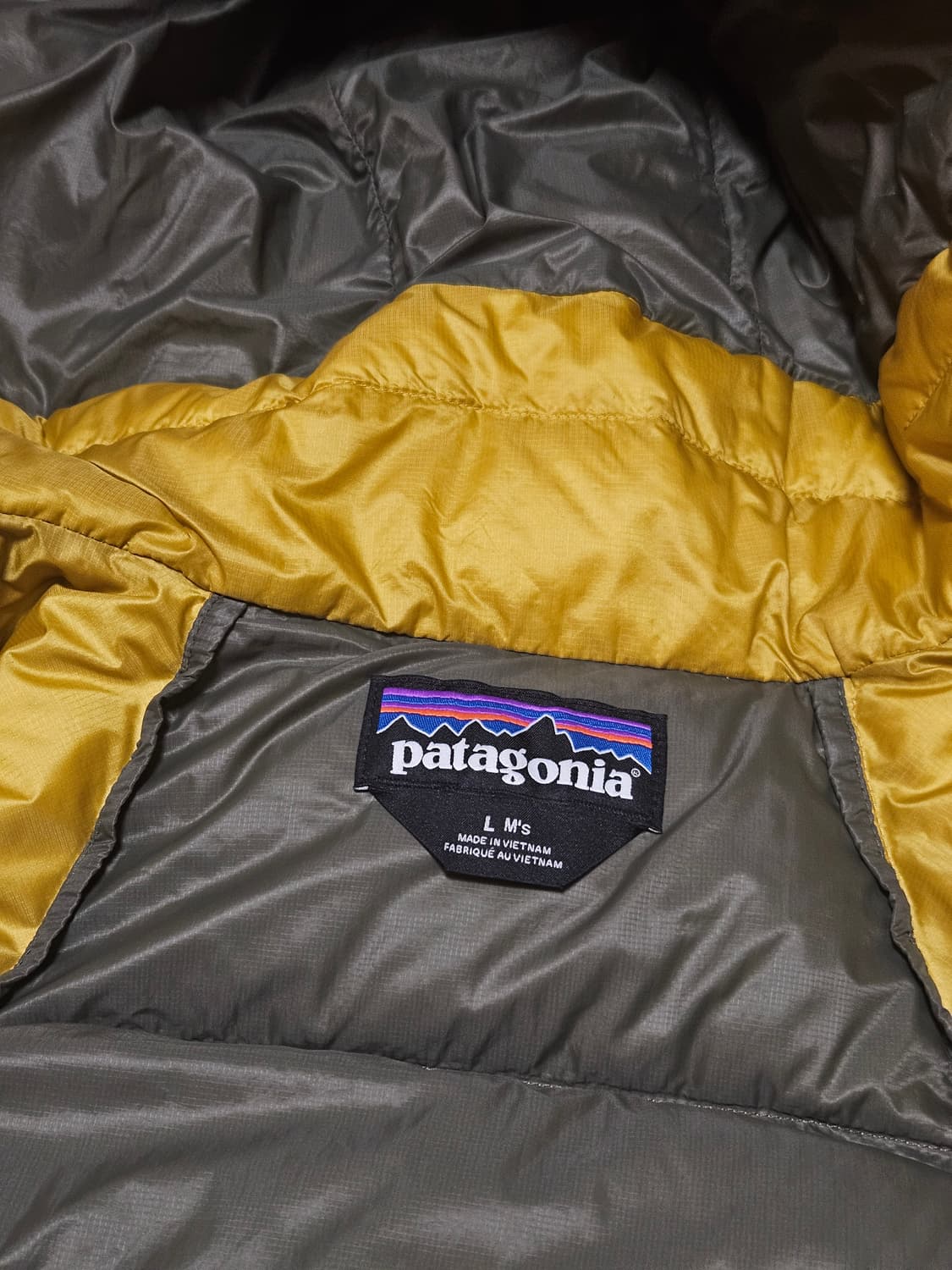 파타고니아 피츠로이 구스다운 패딩 라지 후드 후디 상품이미지4