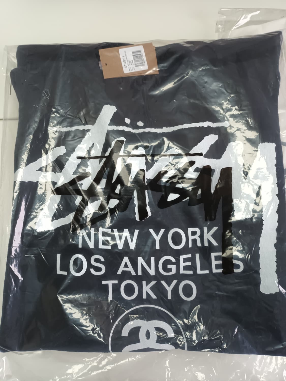 (정품)스투시 월드투어맨투맨 L/.XL새상품# 두가지 상품이미지2