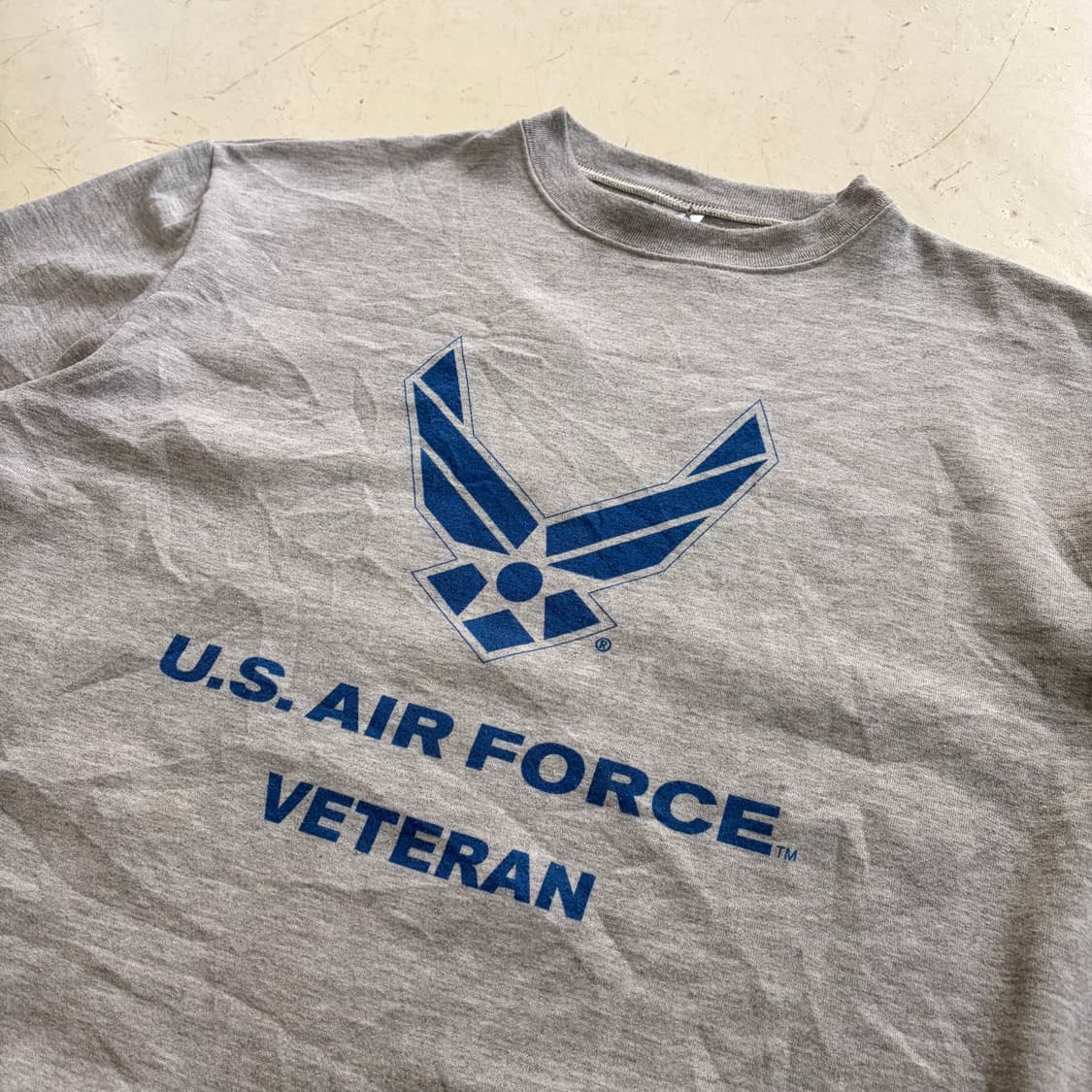 USAF OG 빈티지 미공군 스웻셔츠 M 상품이미지4