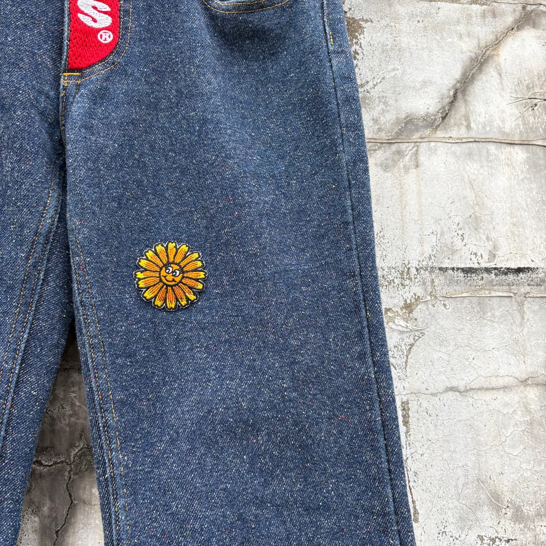 Hysteric Glamour 히스테릭글래머 패치 부츠컷 데님 팬츠 상품이미지5