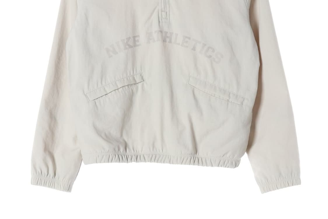나이키 애슬레틱스 핑크 로고 하프집업 아노락 베이지 L 상품이미지4