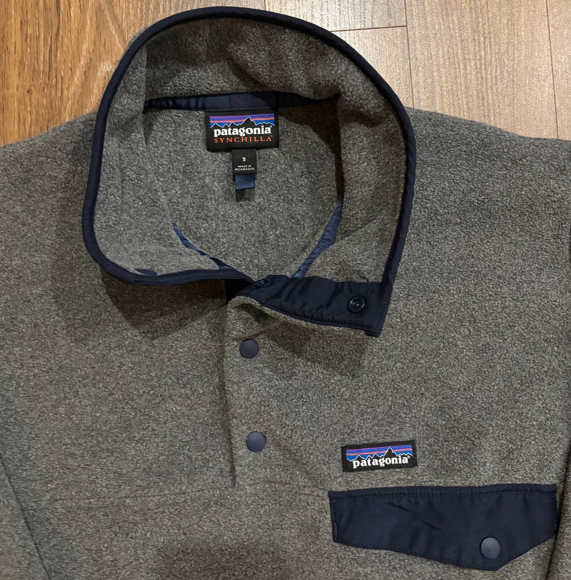 파타고니아 신칠라 니켈/네이비 S사이즈 상품이미지5