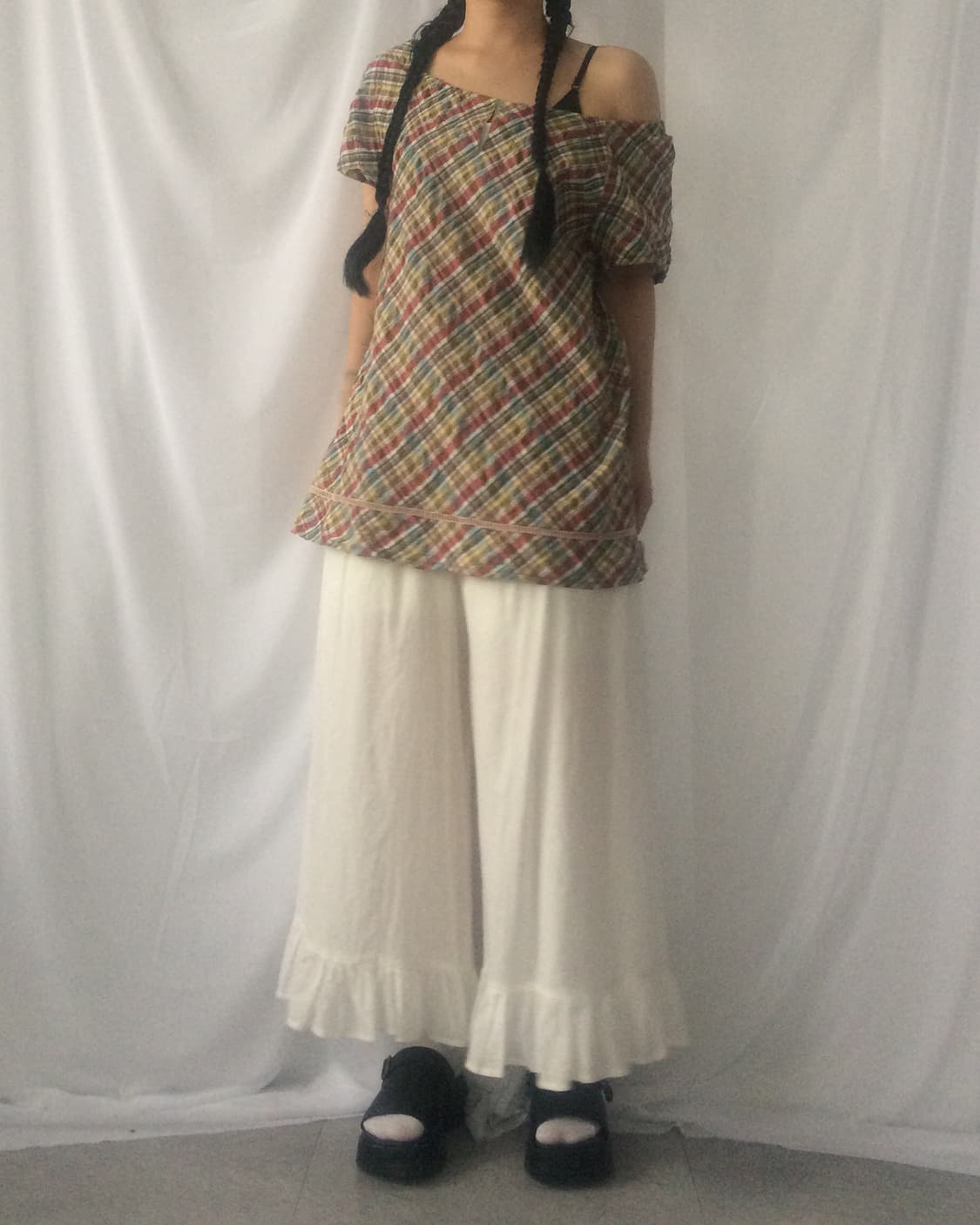 Frill point layered pants 상품이미지6