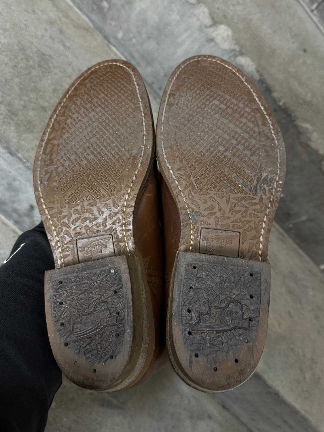 80's OG USA Made 레드윙 1155 페코스 웨스턴 부츠 상품이미지8