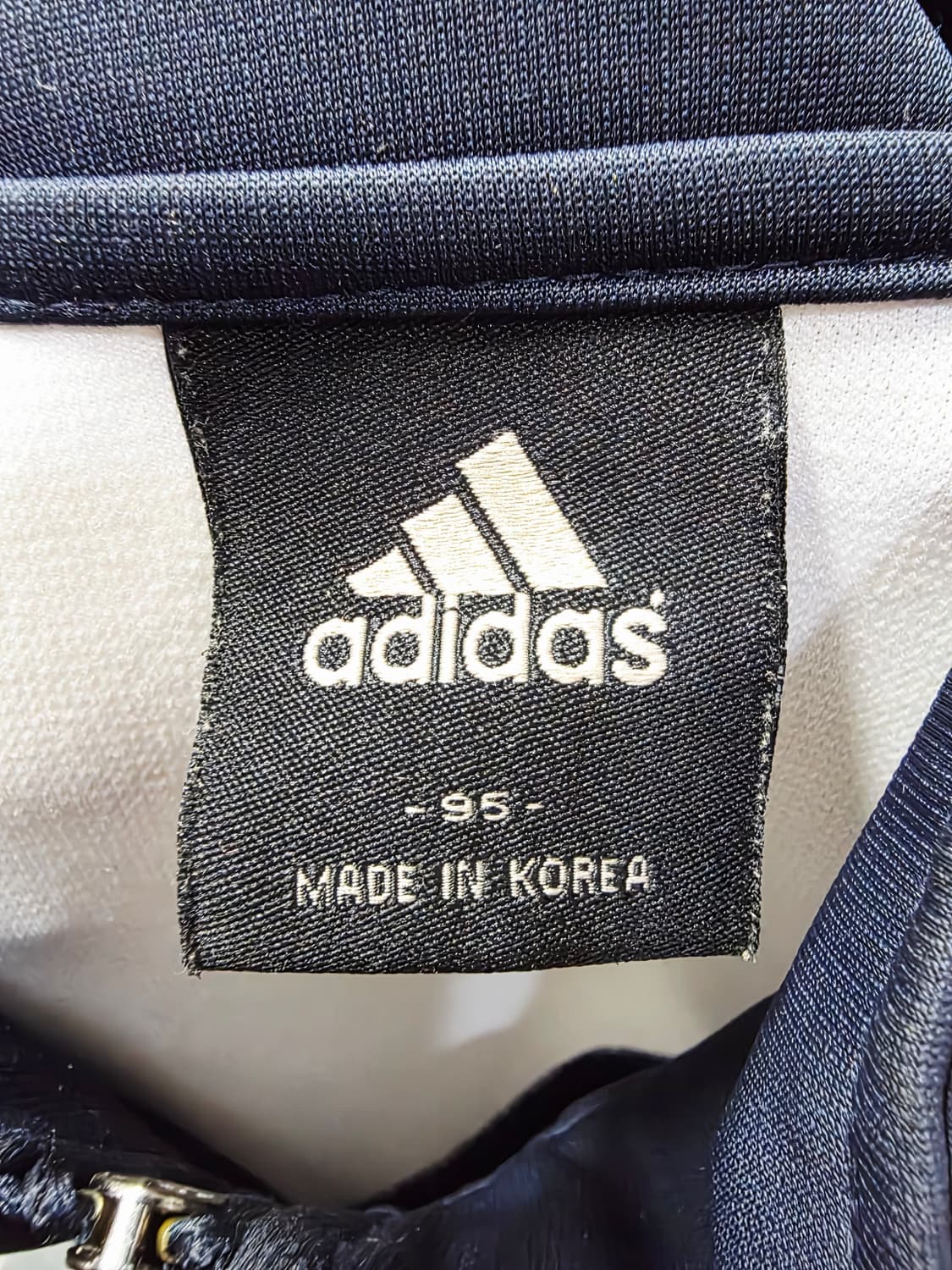 [아디다스] 청량함 한도초과 네이비 스카이블루 컬러블록 져지 m 상품이미지3