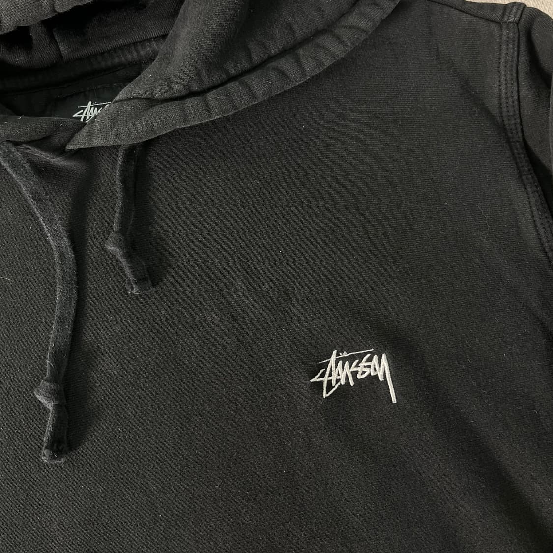 95 스투시 자수로고 후드티 상품이미지2