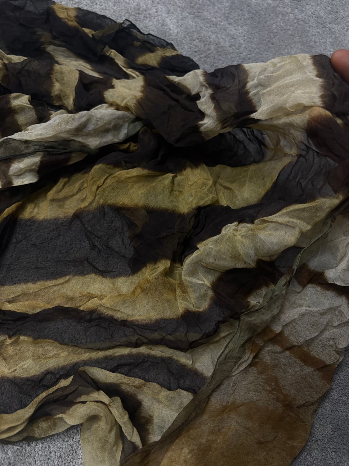 Vintage minimal grunge mood scarf 상품이미지3