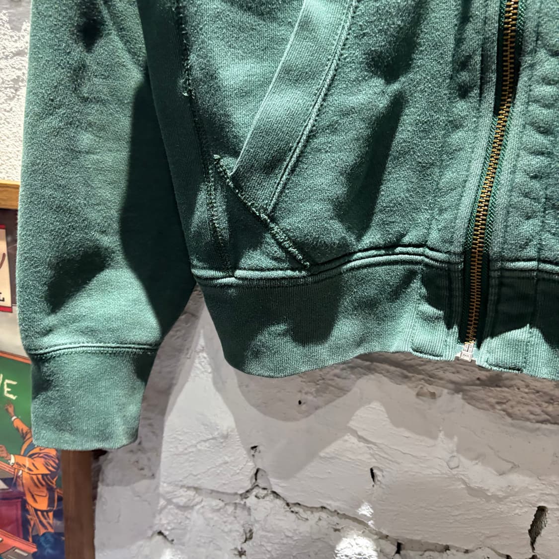 폴로 빈티지 헤비 후드집업 상품이미지5