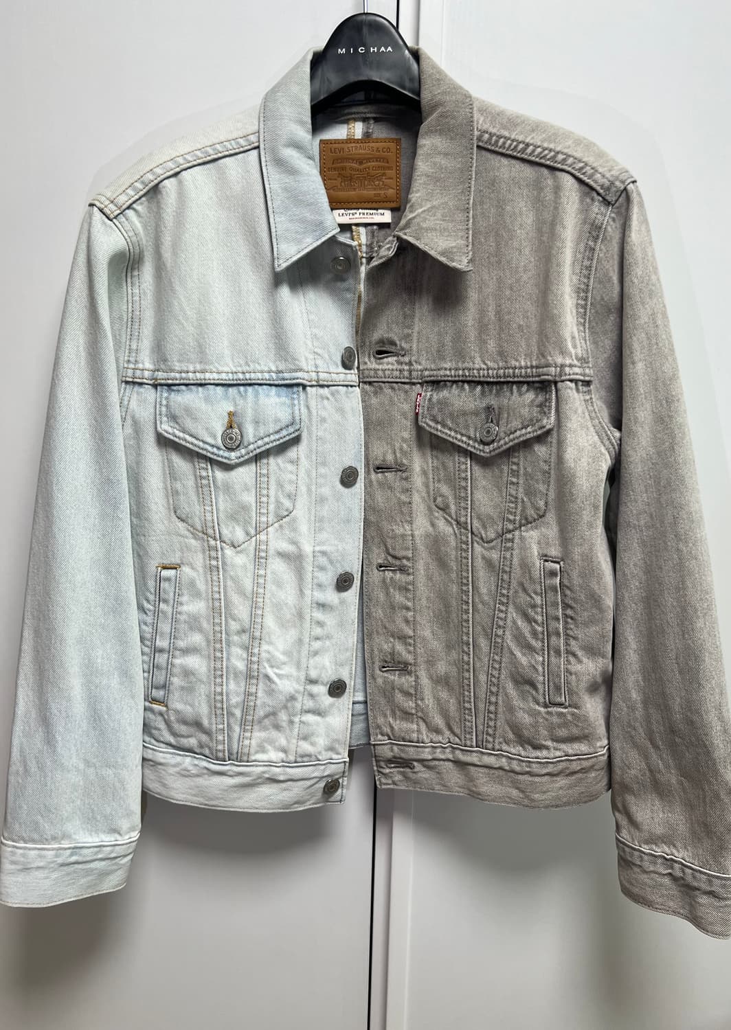 리바이스 ex보이프렌드 트러커 데님 자켓 청자켓 상품이미지1