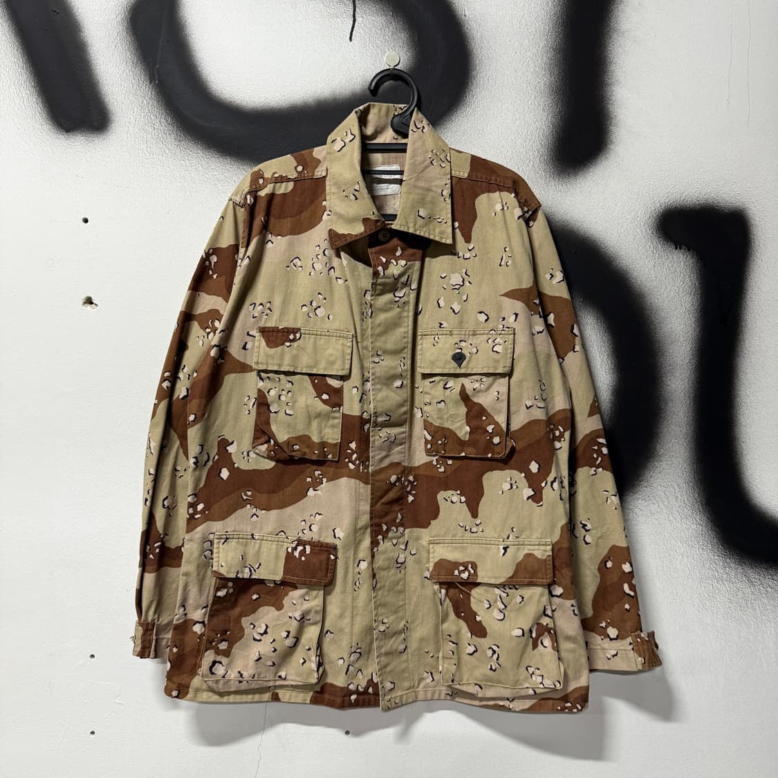 오리지널 USA 밀리터리 BDU 데저트 카모 코튼 롱 자켓 상품이미지1