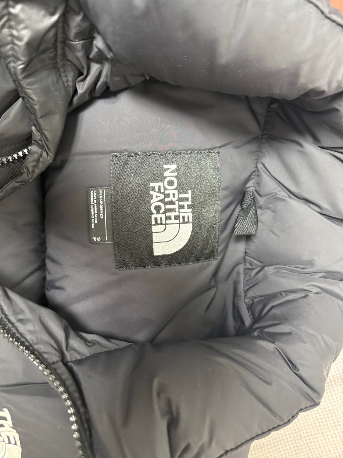 노스페이스 눕시 패딩 블랙 해외판S 상품이미지2