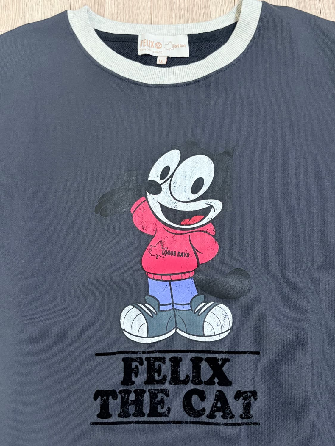 LOGOS DAYS 펠릭스 더 캣 프린팅 맨투맨 상품이미지3