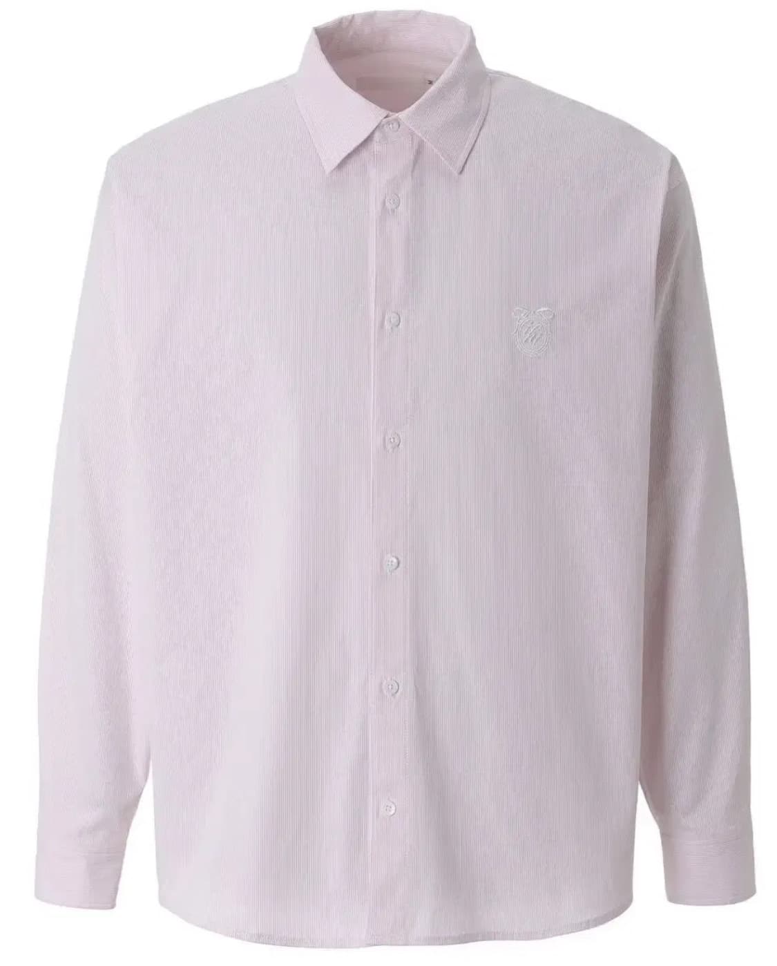 쓰리타임즈 핀 스트라이프 셔츠 Pin stripe shirt 상품이미지1