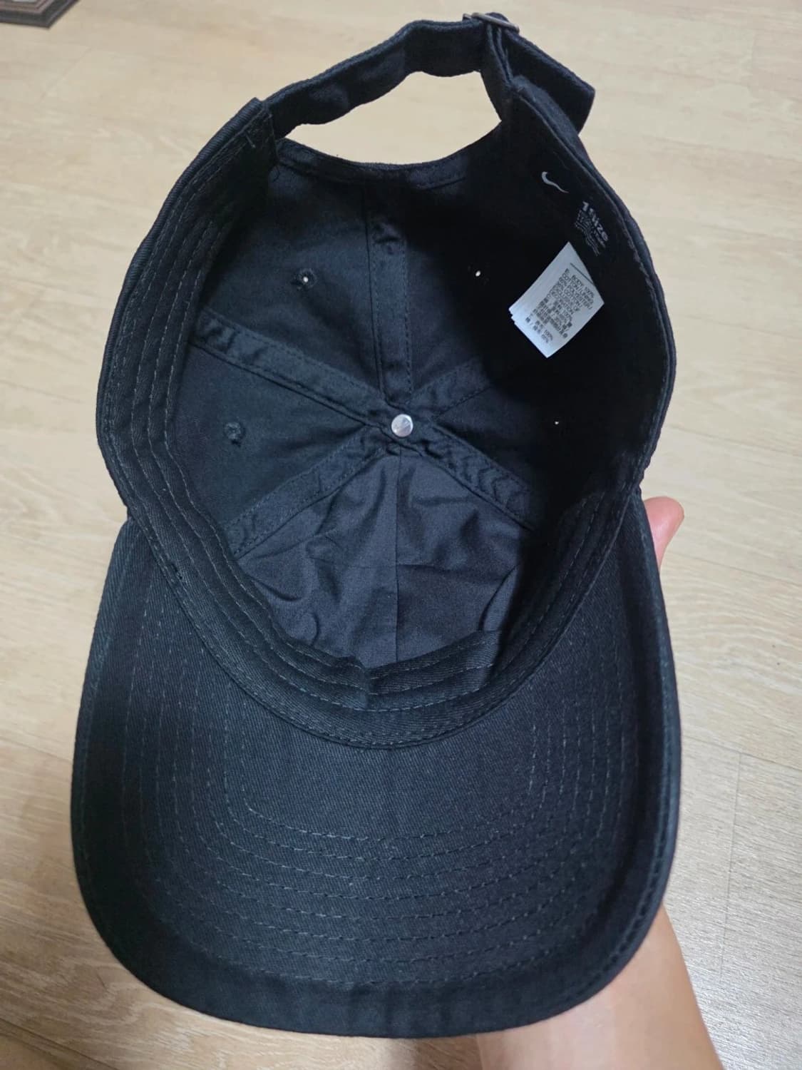 나이키 헤리티지86 퓨추라 워시드 볼캡 모자 블랙 상품이미지6