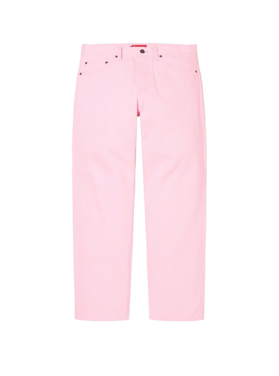 슈프림 레귤러 진 오버다이드 핑크 supreme 상품이미지1