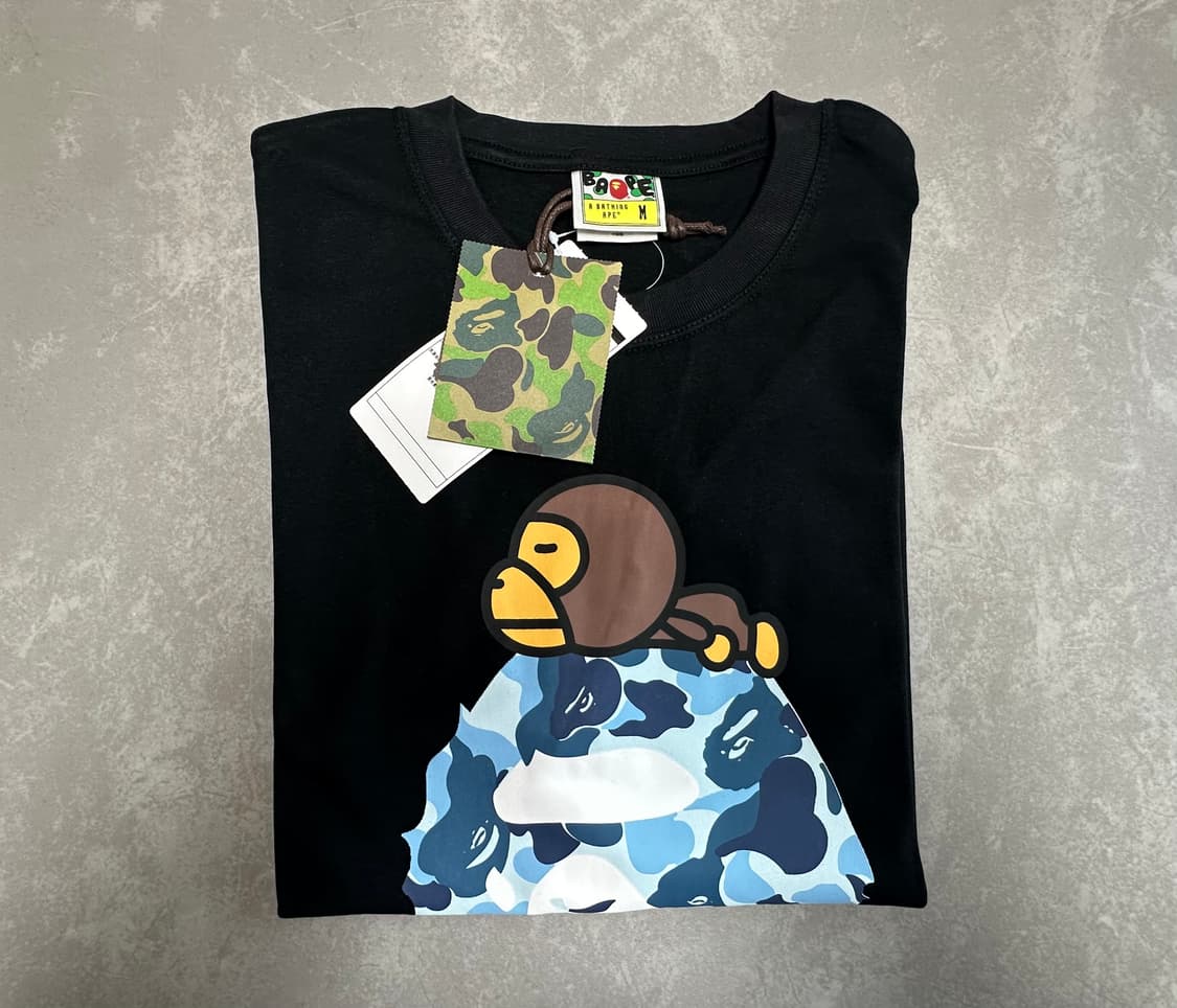 베이프 ABC 카모 마일로 빅 에이프 블랙 상품이미지3