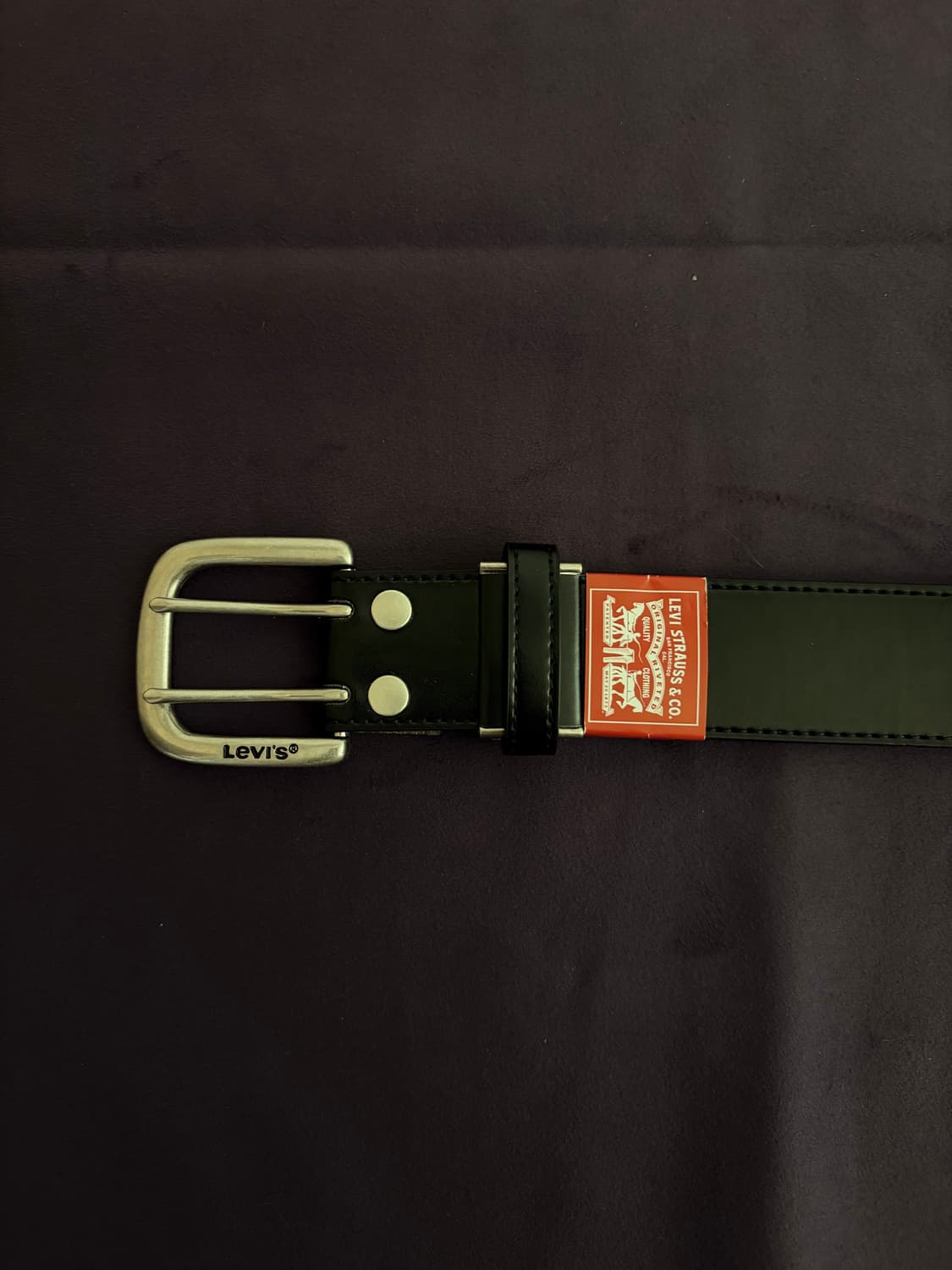 Levi's Double Eyelet Belt 리바이스 더블 아일릿벨트 상품이미지2