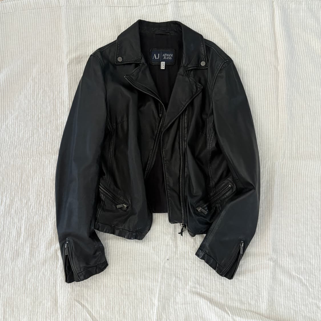  ▫️Armani Jeans Leather Jacket 상품이미지8