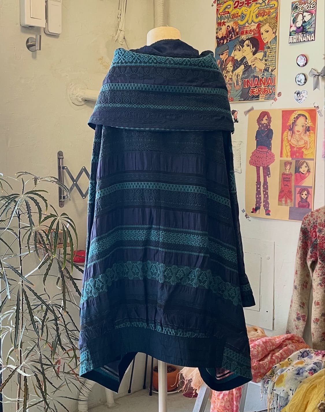 에스닉 케이프 롱 자켓 [무배] 상품이미지2