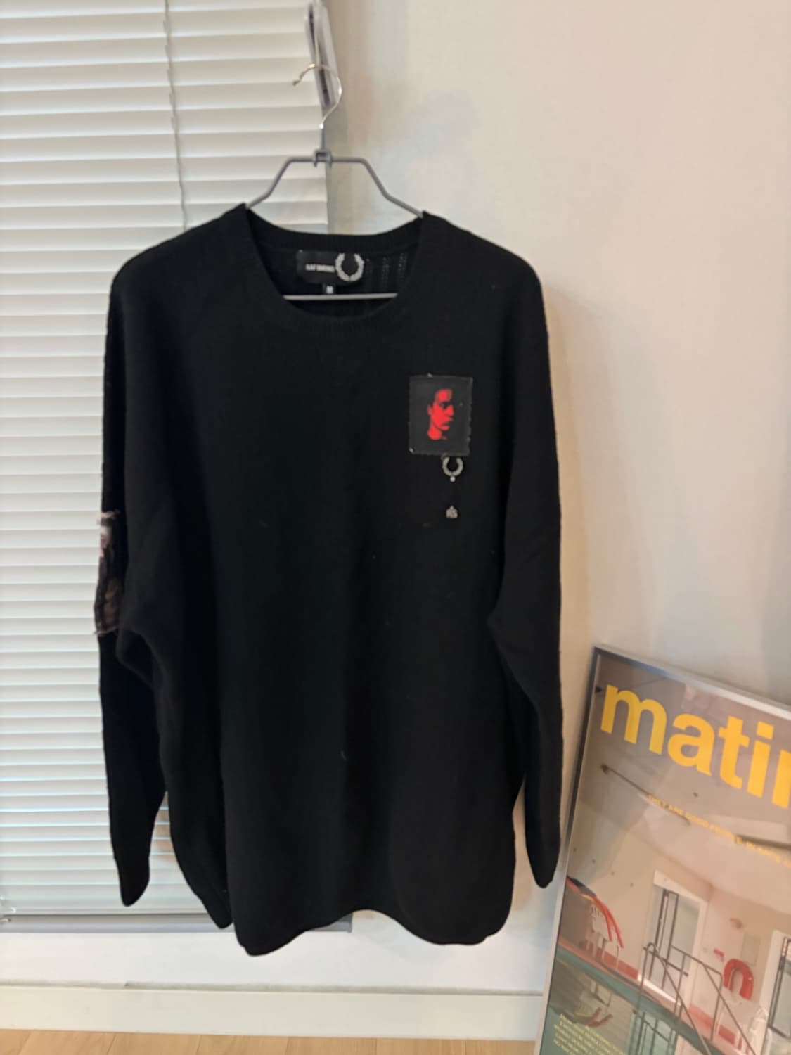 라프시몬스 프레드페리 니트 상품이미지1