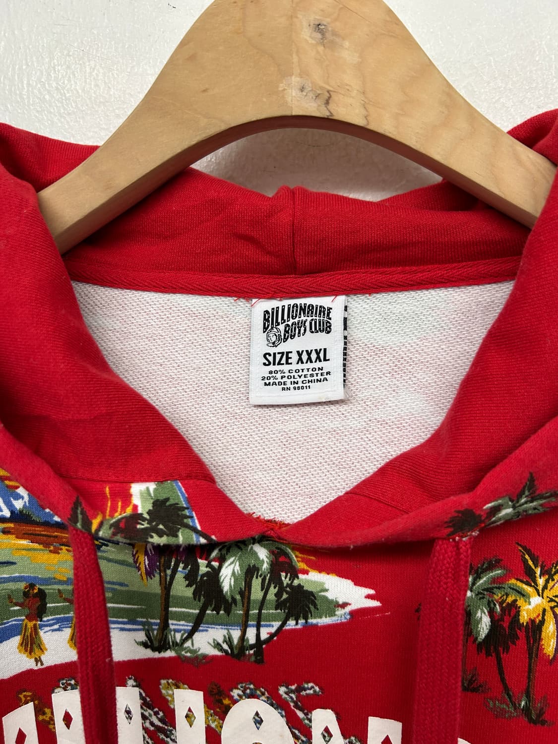 Billionaire Boys Club 하와이안 패턴 후드티 상품이미지5