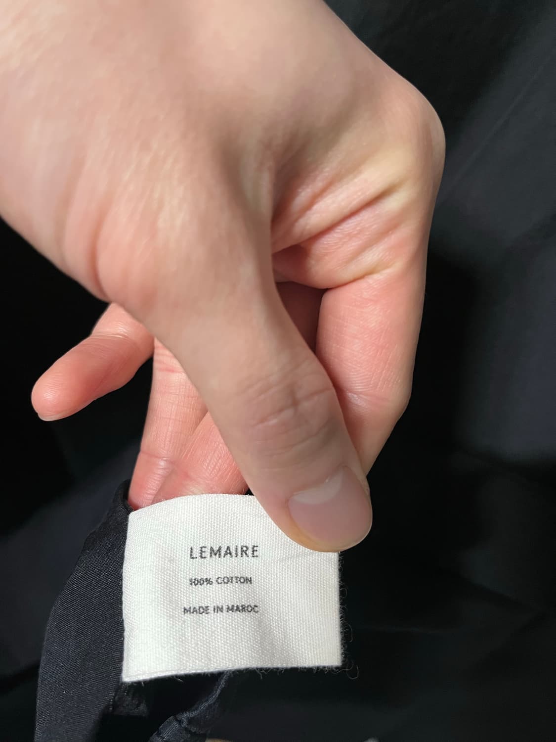 (48) 르메르 코튼 포플린 티셔츠 상품이미지4