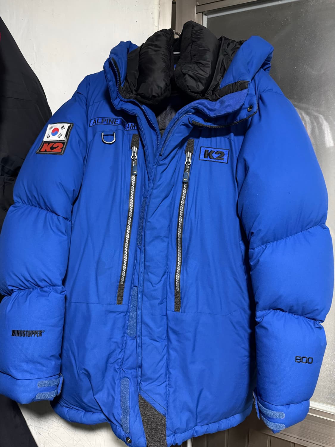 K2 알파인 팀 800 필파워 다운 패딩 블루 100 상품이미지1