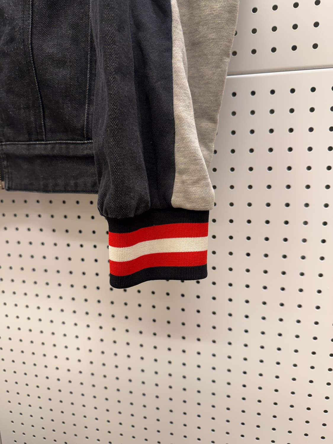 후부 올드스쿨 빅로고 패치워크 자켓 U371 상품이미지4