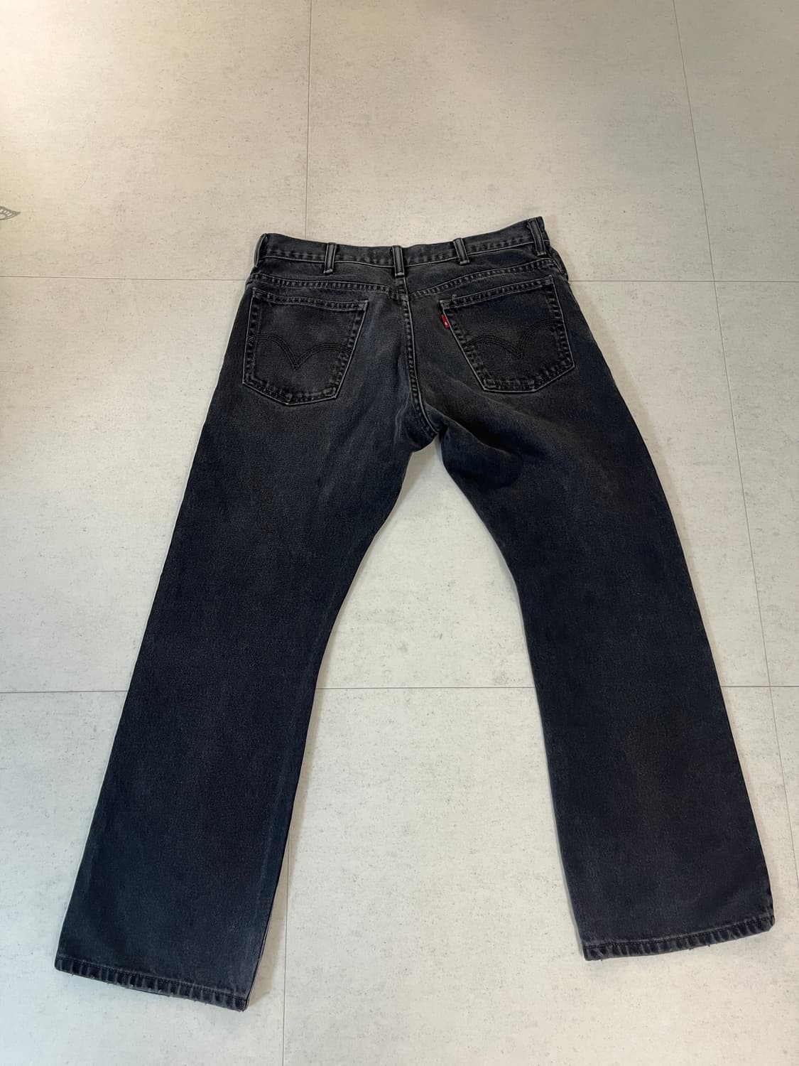 [34/30] 빈티지 리바이스 517 흑청진 상품이미지2