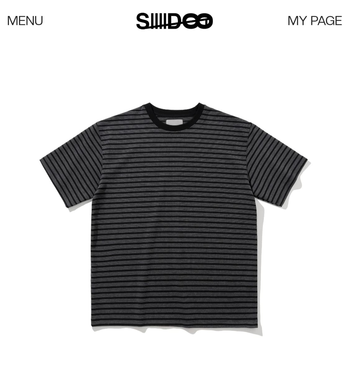 새상품)siiiido 시도 스트라이프 티셔츠 상품이미지1
