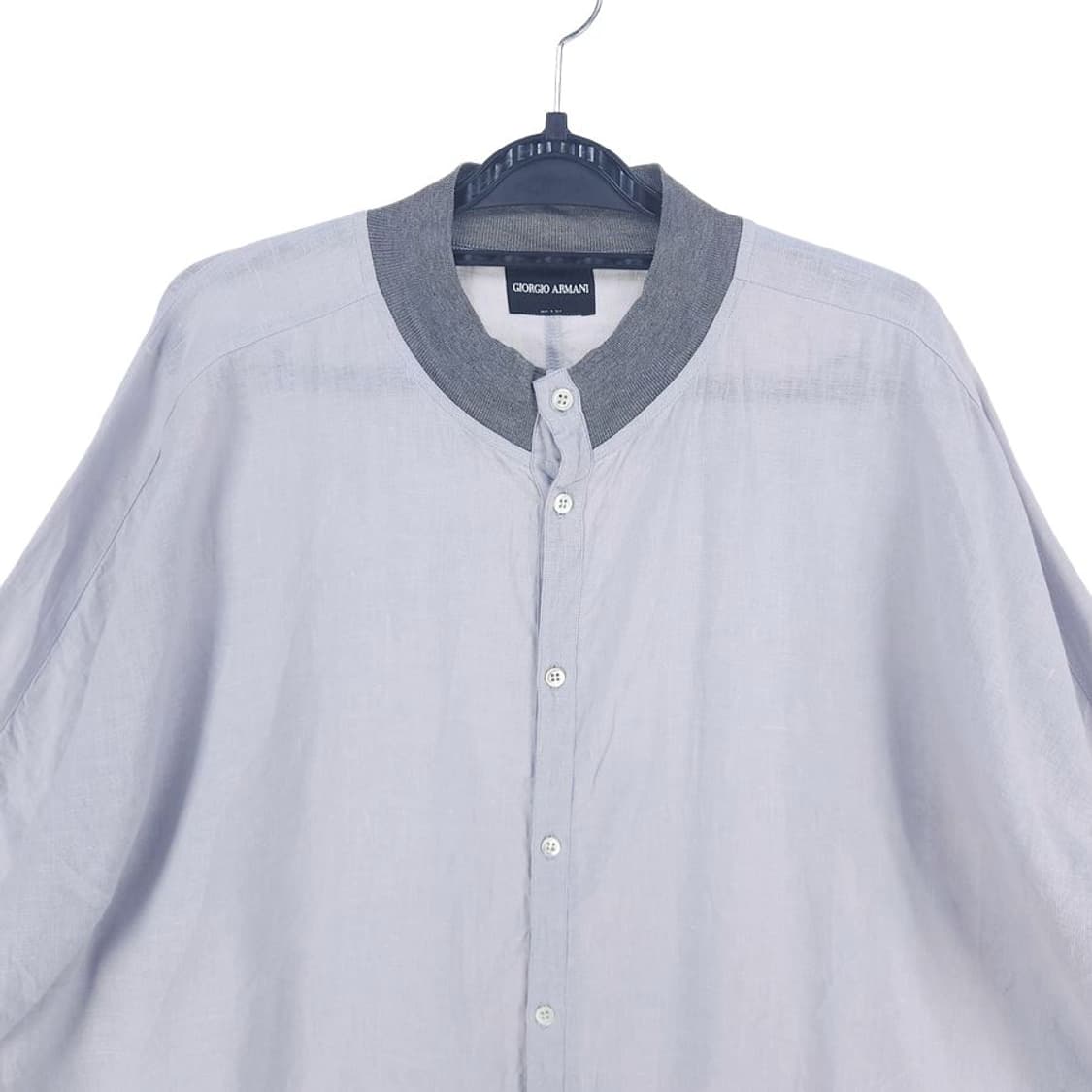 [남16(XL)]조리지오아르마니 린넨 셔츠[Y63-204]/빈티지프렌 상품이미지2