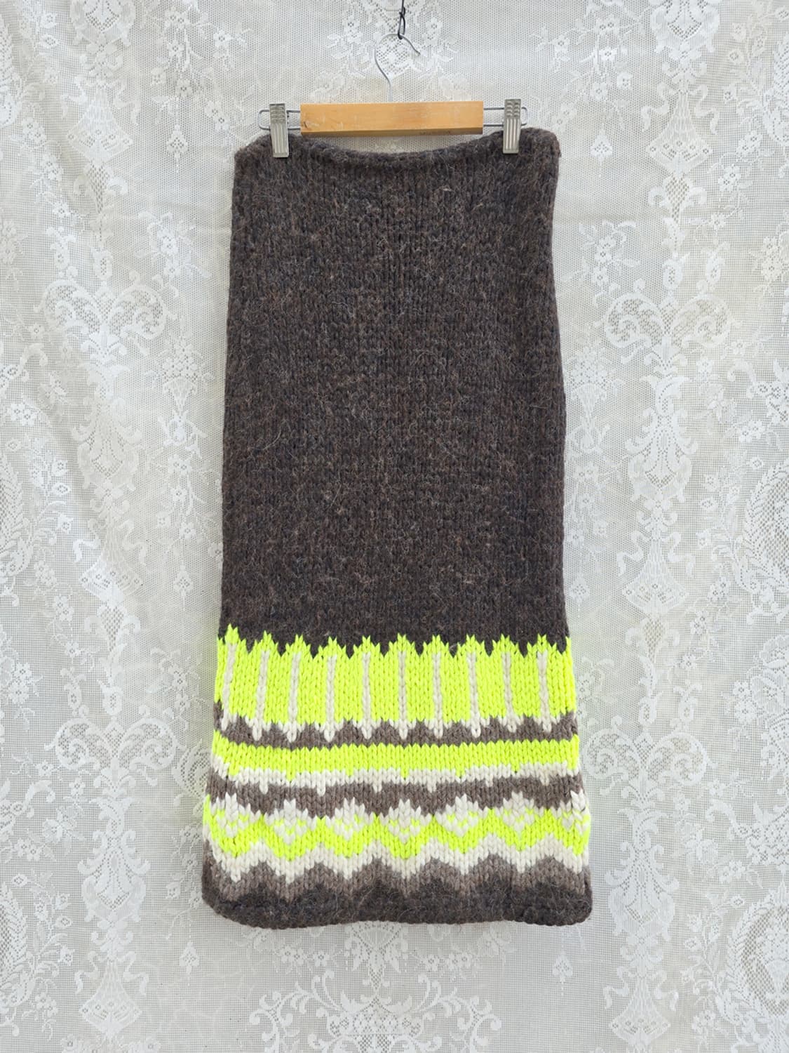 돌체엔가바나 울 니트 스커트 (made in italy) 상품이미지5