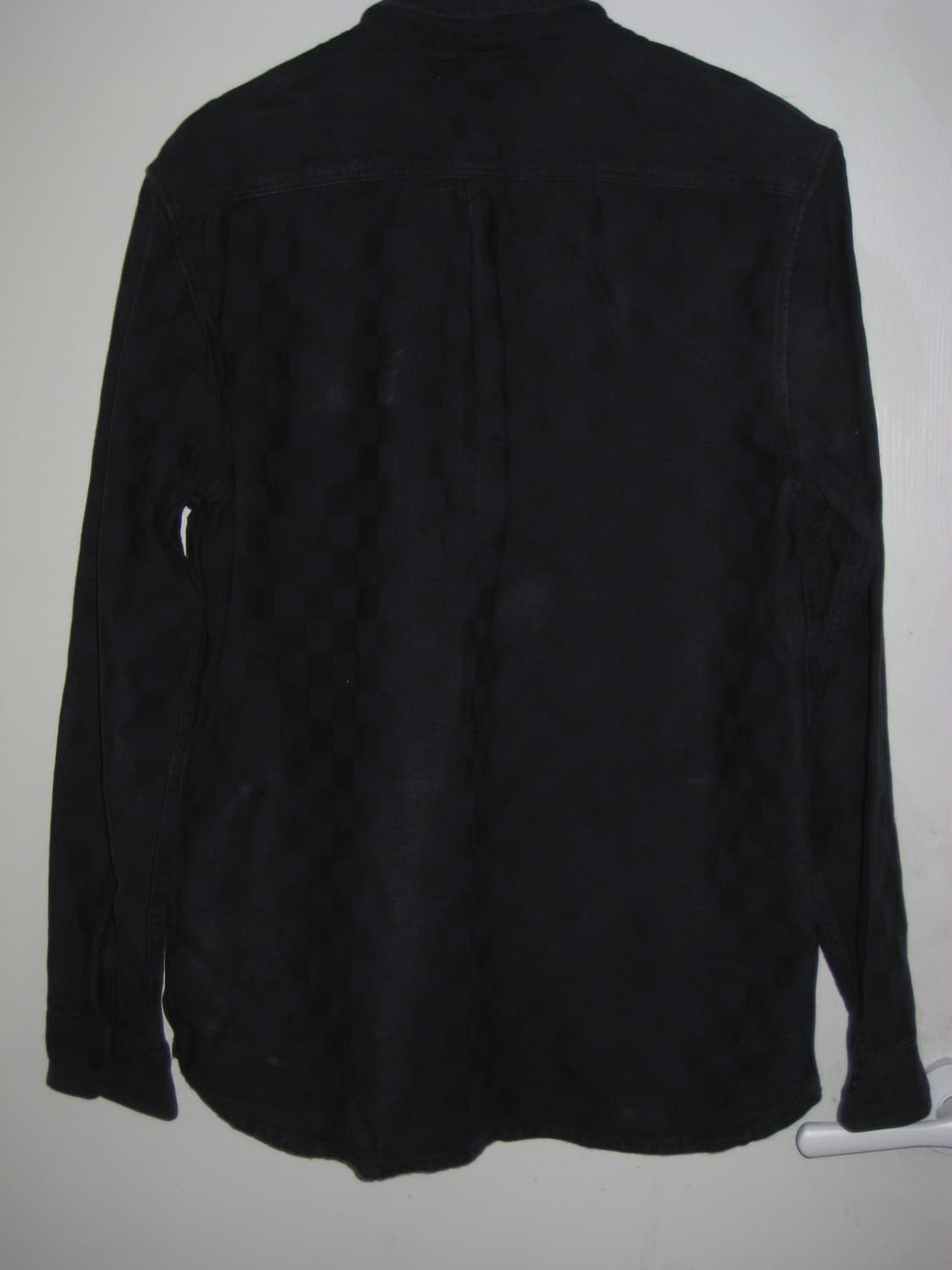 Vans 반스의 체커무늬 네이비 셔츠 상품이미지4