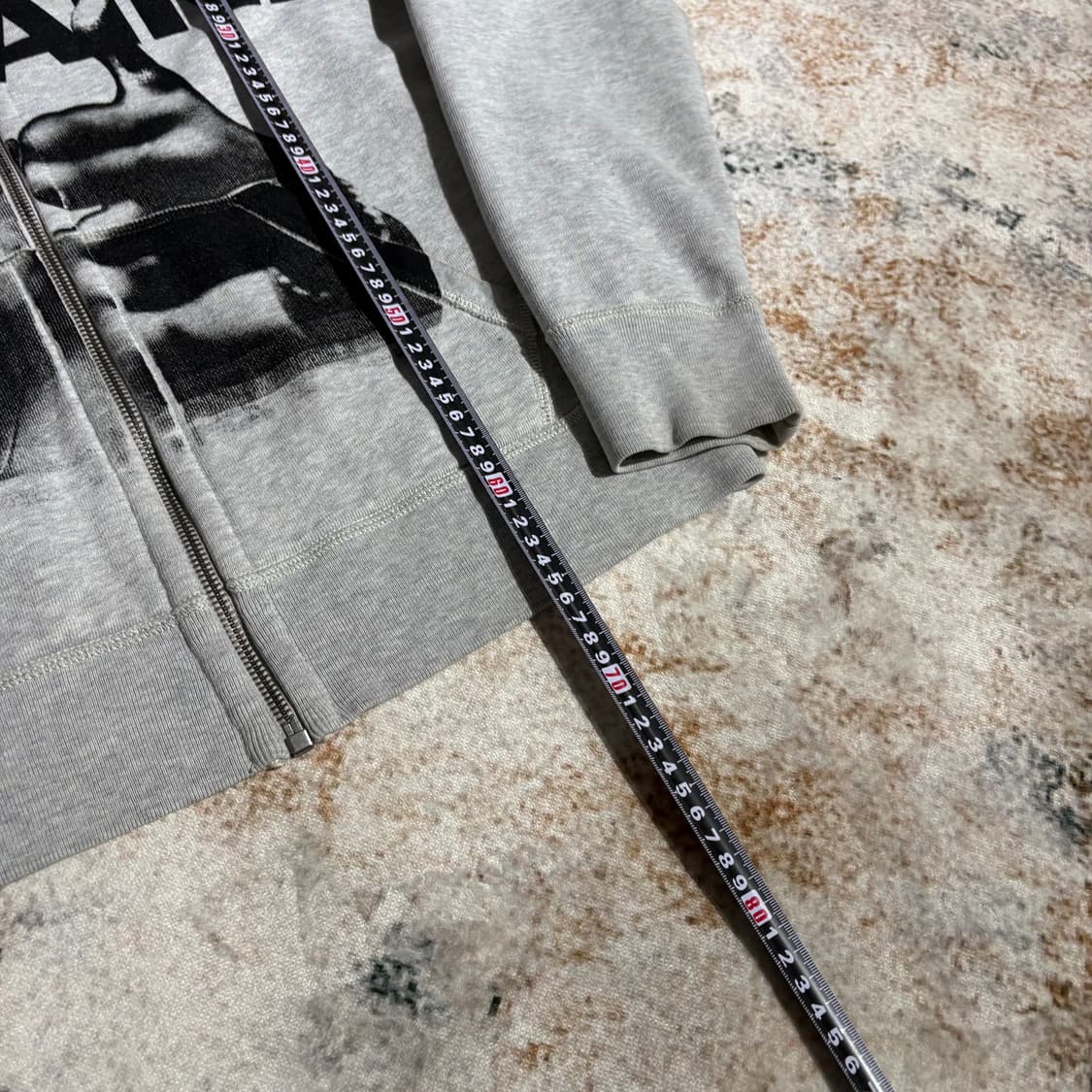 폴로 LA HAINE 커스텀 후드집업 상품이미지6