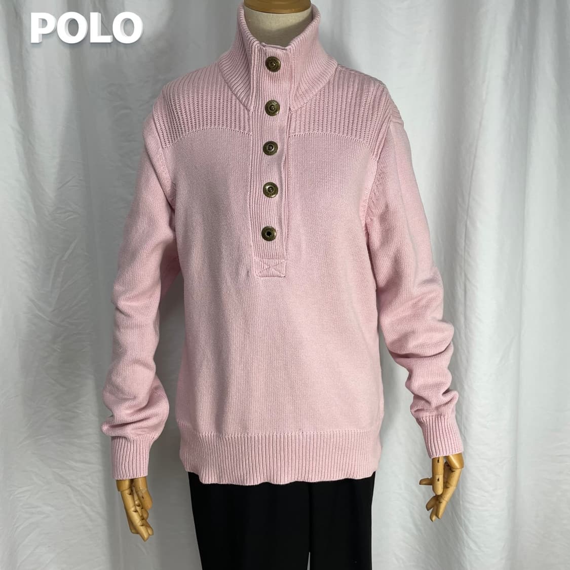 [L] 폴로 니트 (새상품급) 상품이미지2