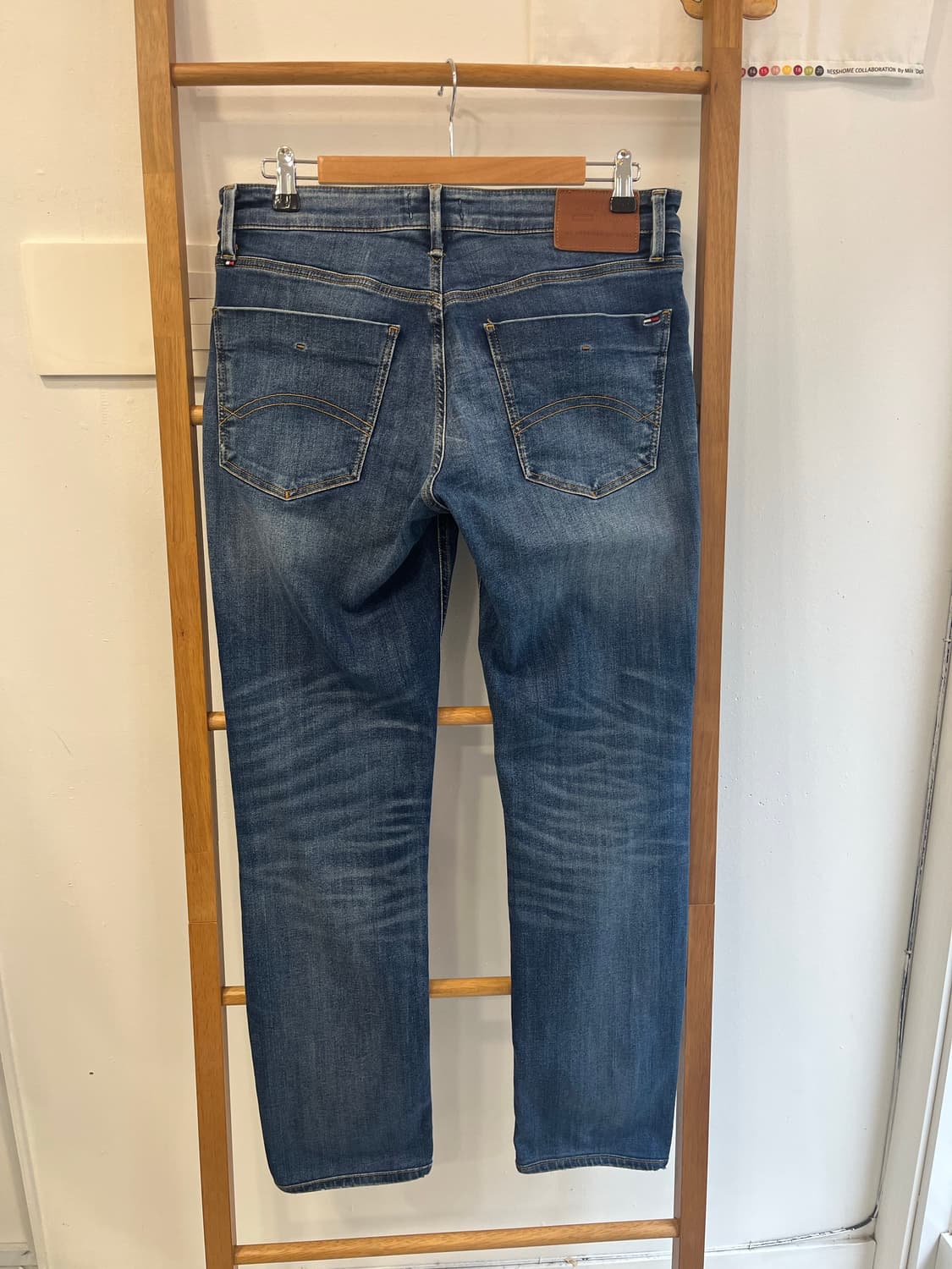 타미힐피거 SCANTON 슬림핏 데님 / 다크워싱 스트레치 청바지 상품이미지2