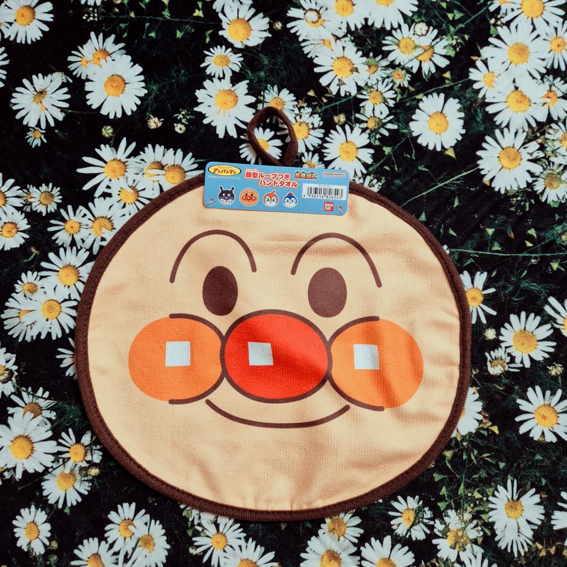 AMPANMAN 호빵맨 고리 수건 핸드타월 새상품 상품이미지2