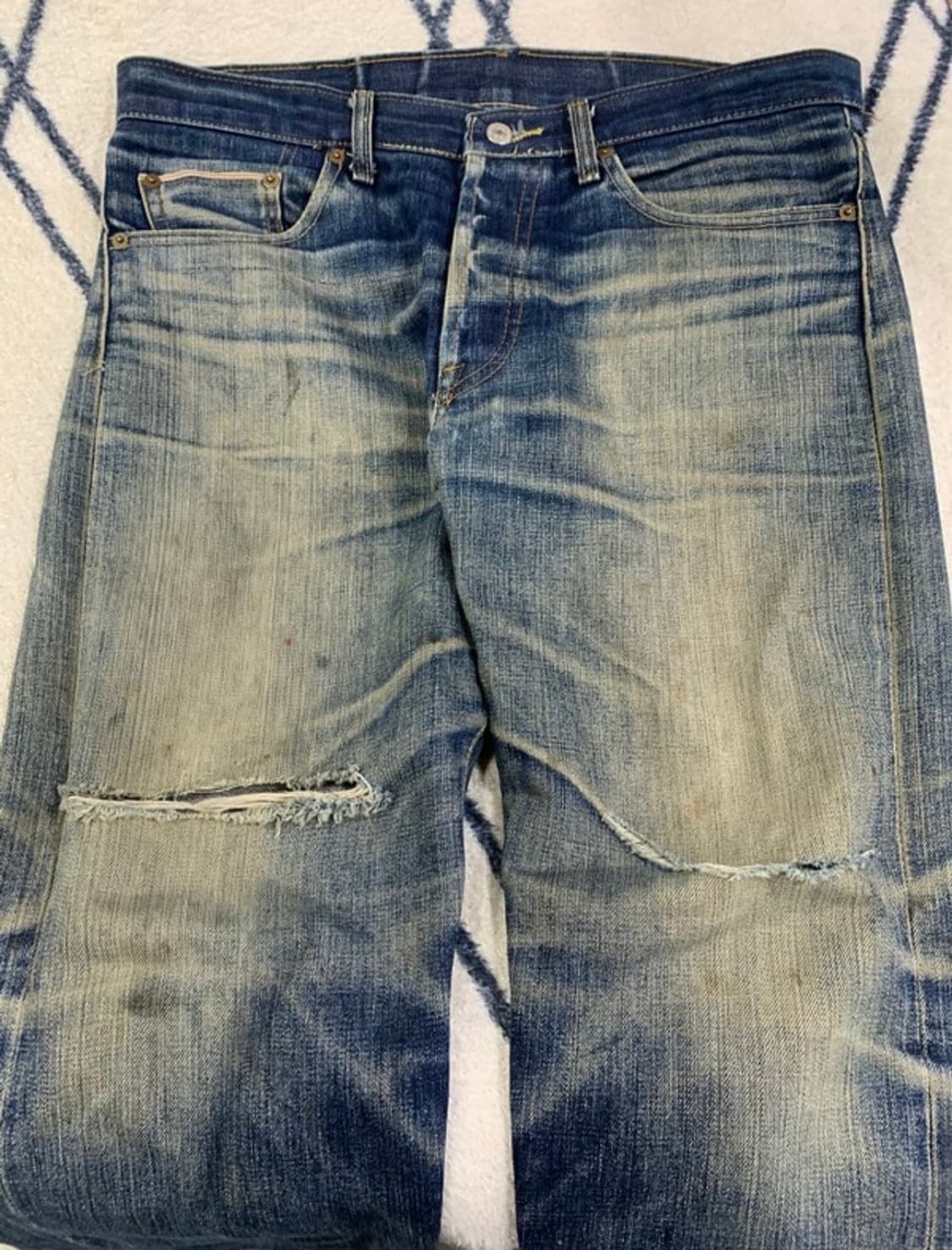 levi's 501xx BIG E 셀비지 데님 팬츠 34x34 상품이미지3