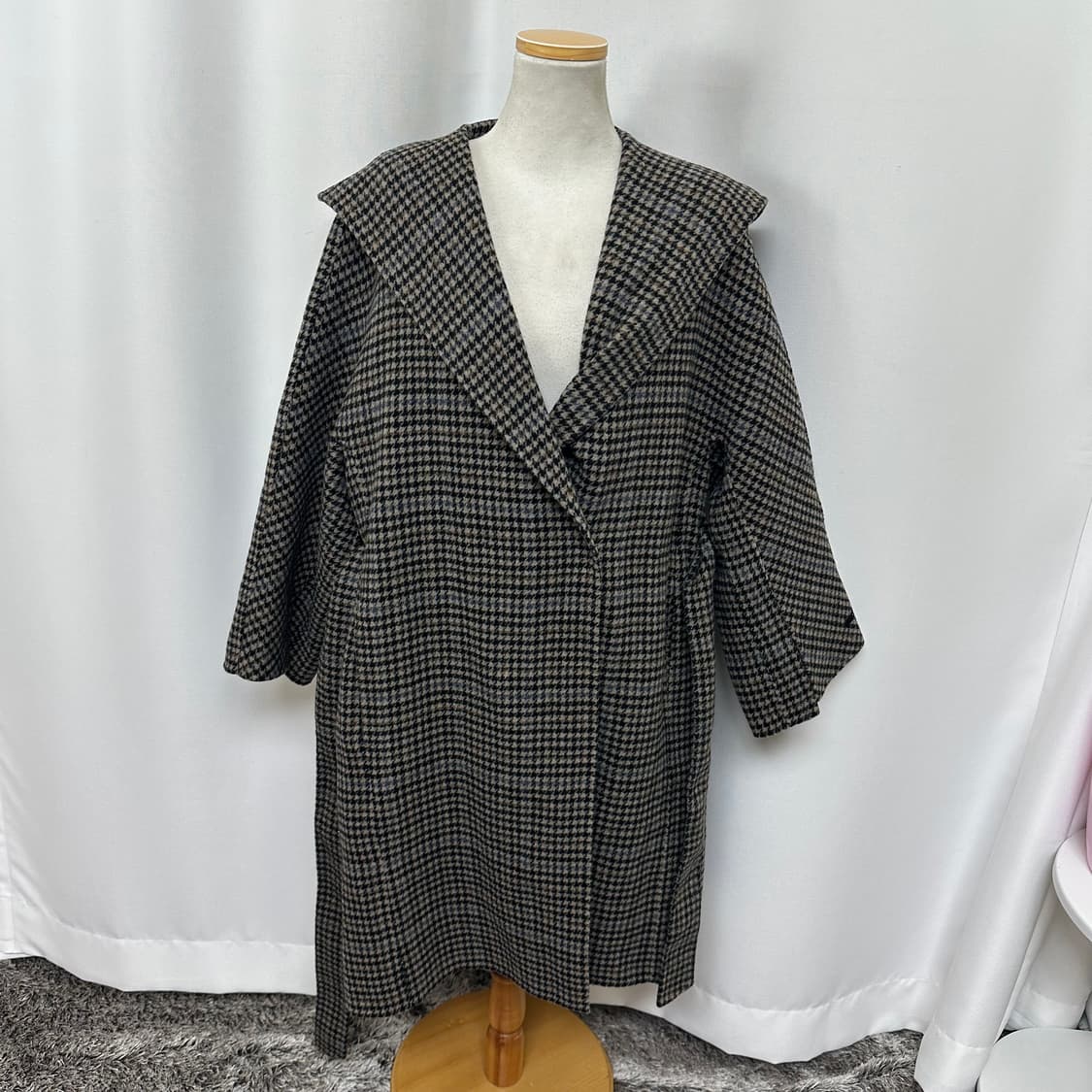  꼼빠니아 여자 허리끈 모 코트 ONE SIZE 상품이미지6