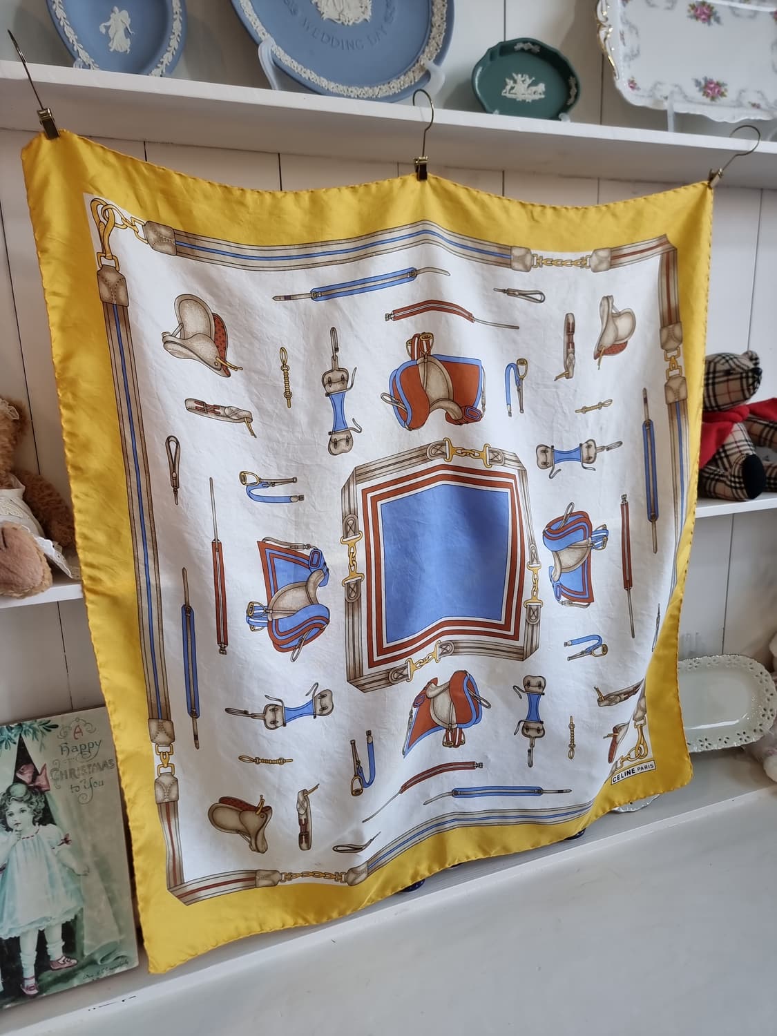 CELINE셀린느올실크 빈티지 스카프 상품이미지3