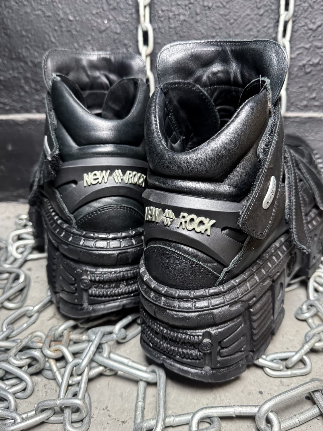 New Rock – Tower Sole Leather Boots 상품이미지8