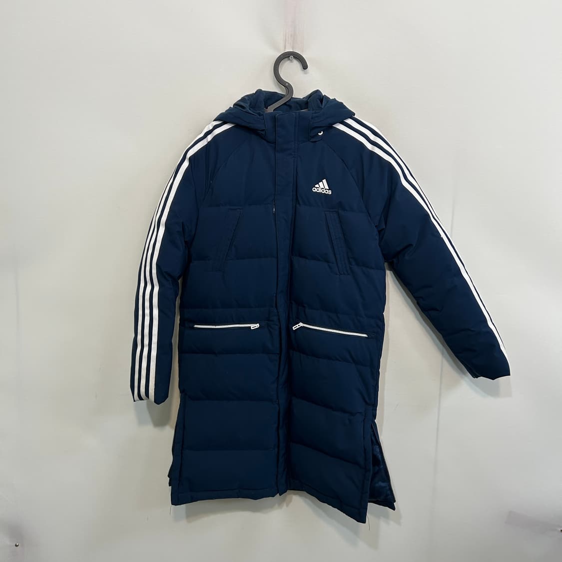 아디다스 키즈 오리털 롱패딩 150  상품이미지1