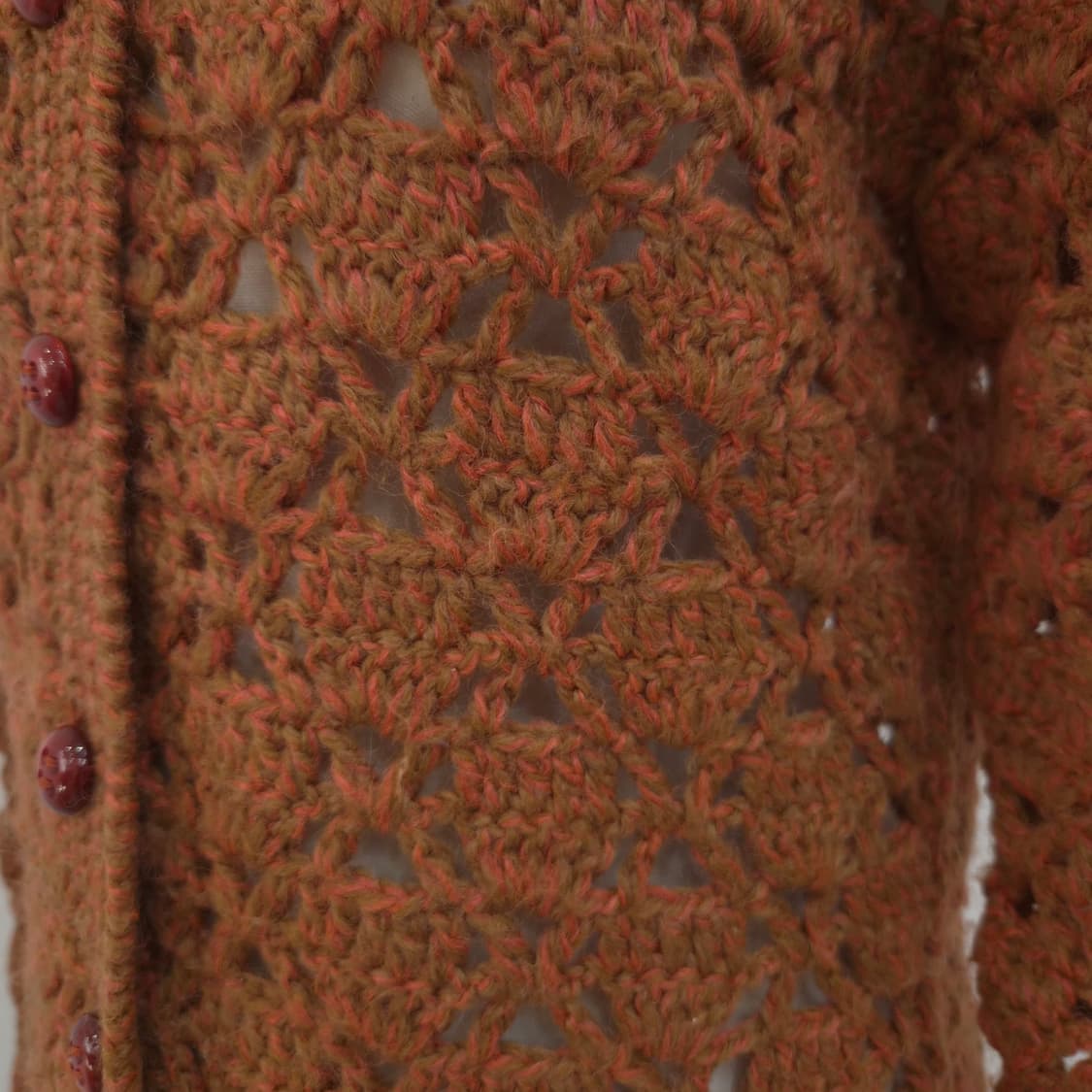 핸드메이드 크로셰 니트 롱 가디건 상품이미지5