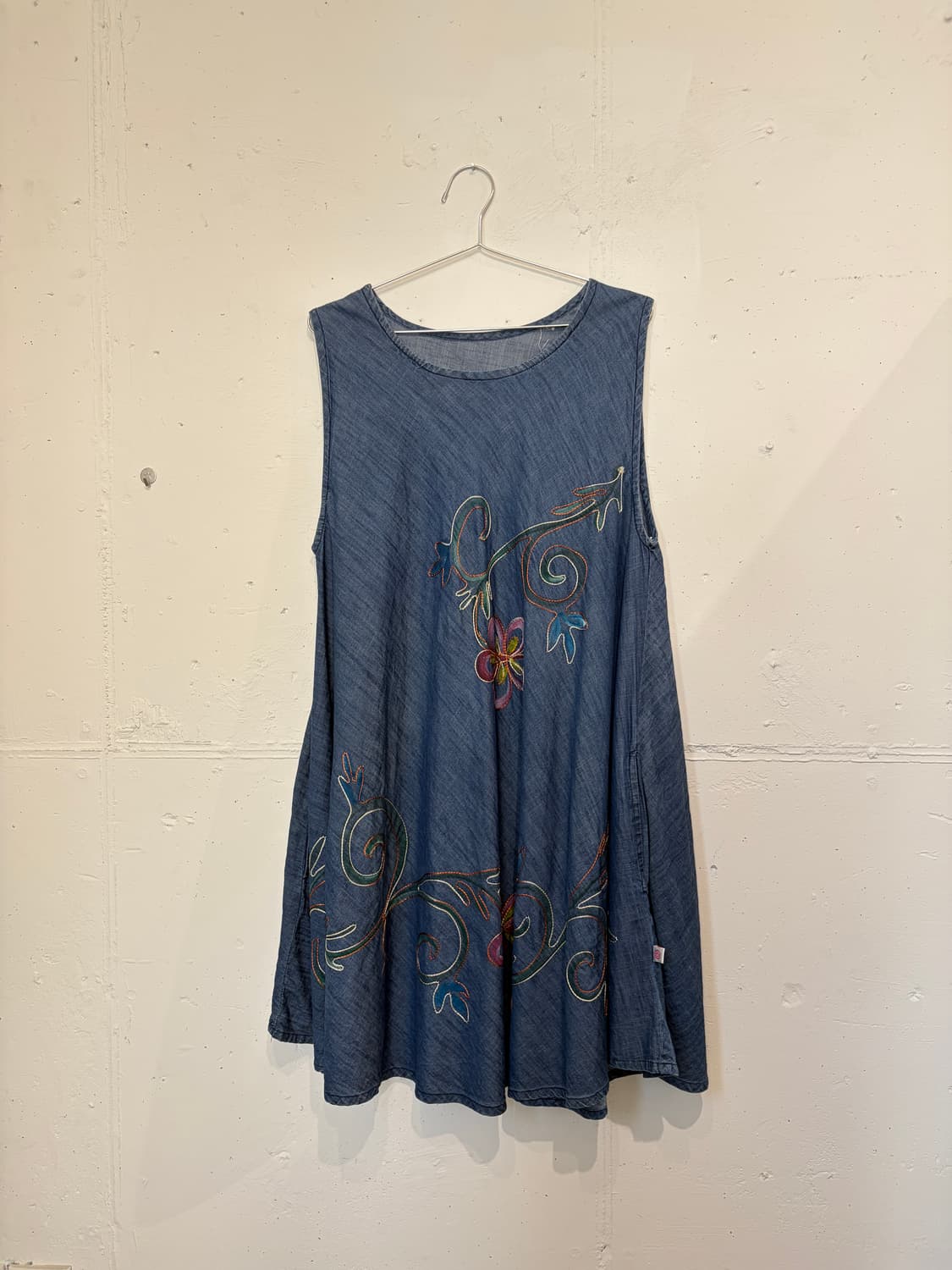 Mode Aslan denim one piece  상품이미지1