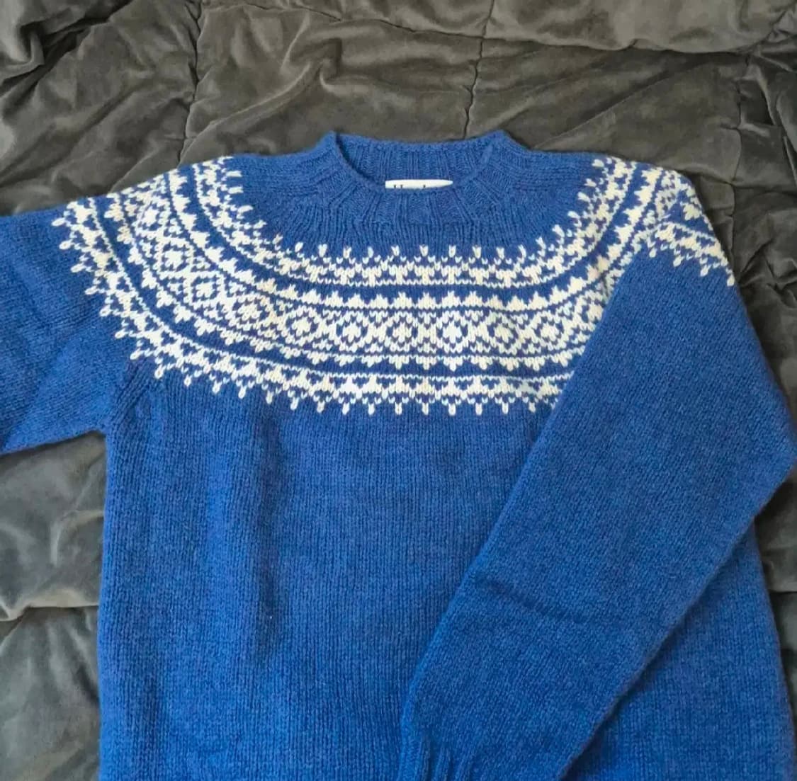 [XL] 할리오브스코틀랜드 블랭크룸 yoke 스웨터 상품이미지3